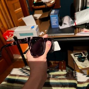 Classic Black Sunglasses with Dark Tinted Lenses